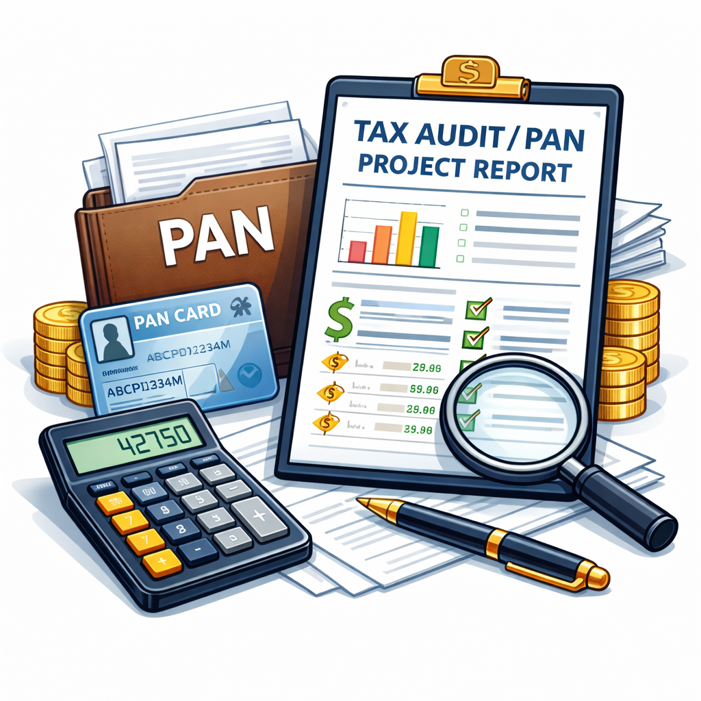 PAN / TAN / MSME / FSSAI Services