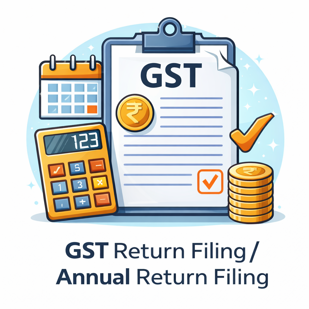 GST Return Filing / Annual Return Filing